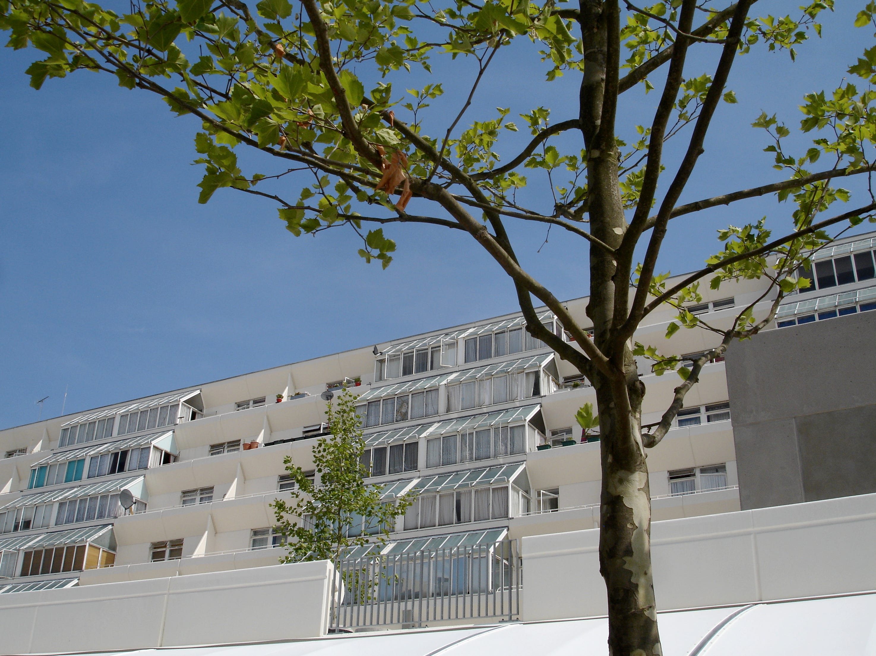 Brunswick Centre, London. A distinctive brutalist structure gets… by
