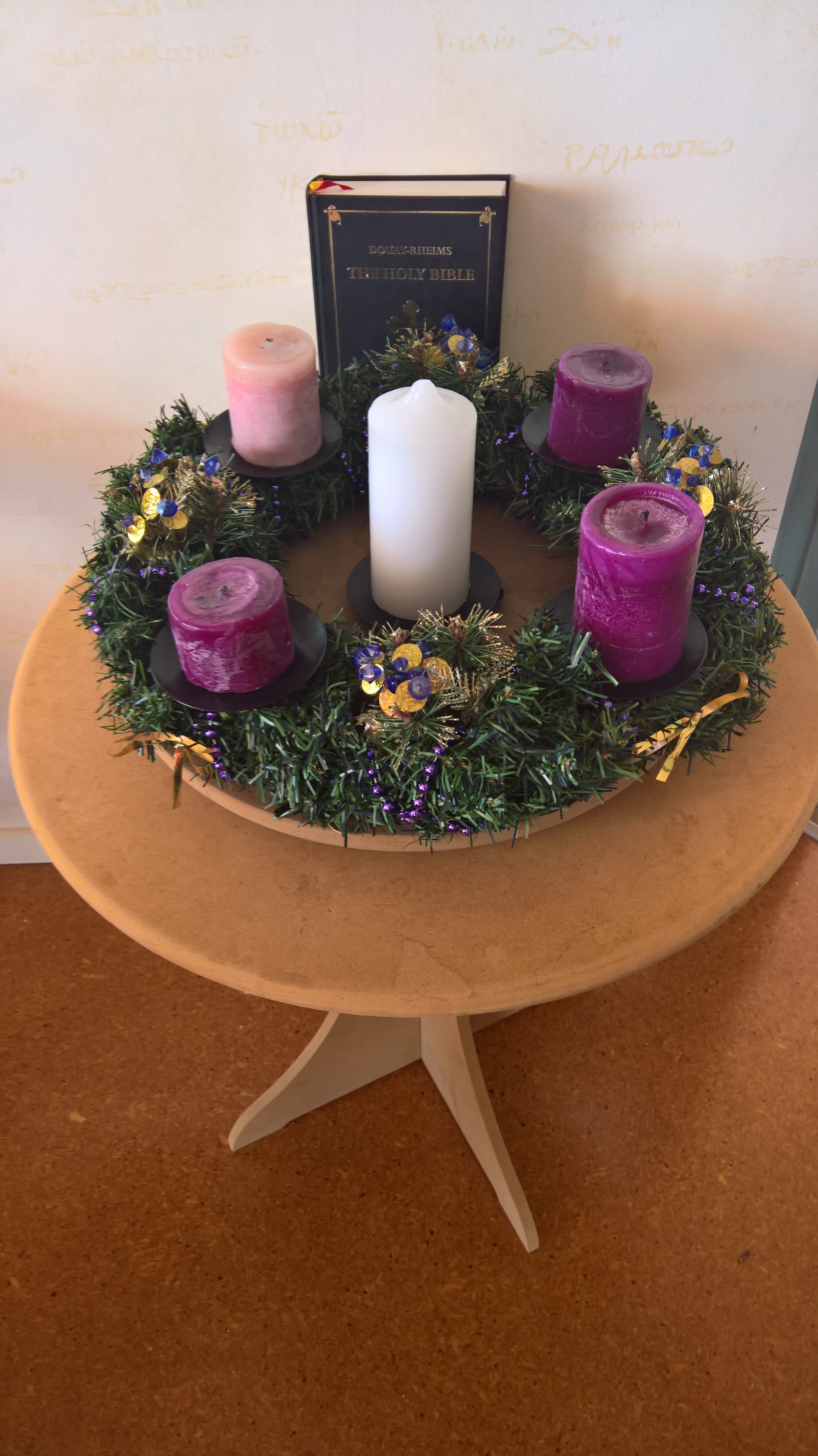 The Advent Wreath. and its evolution. by Mieke Byerley A Family