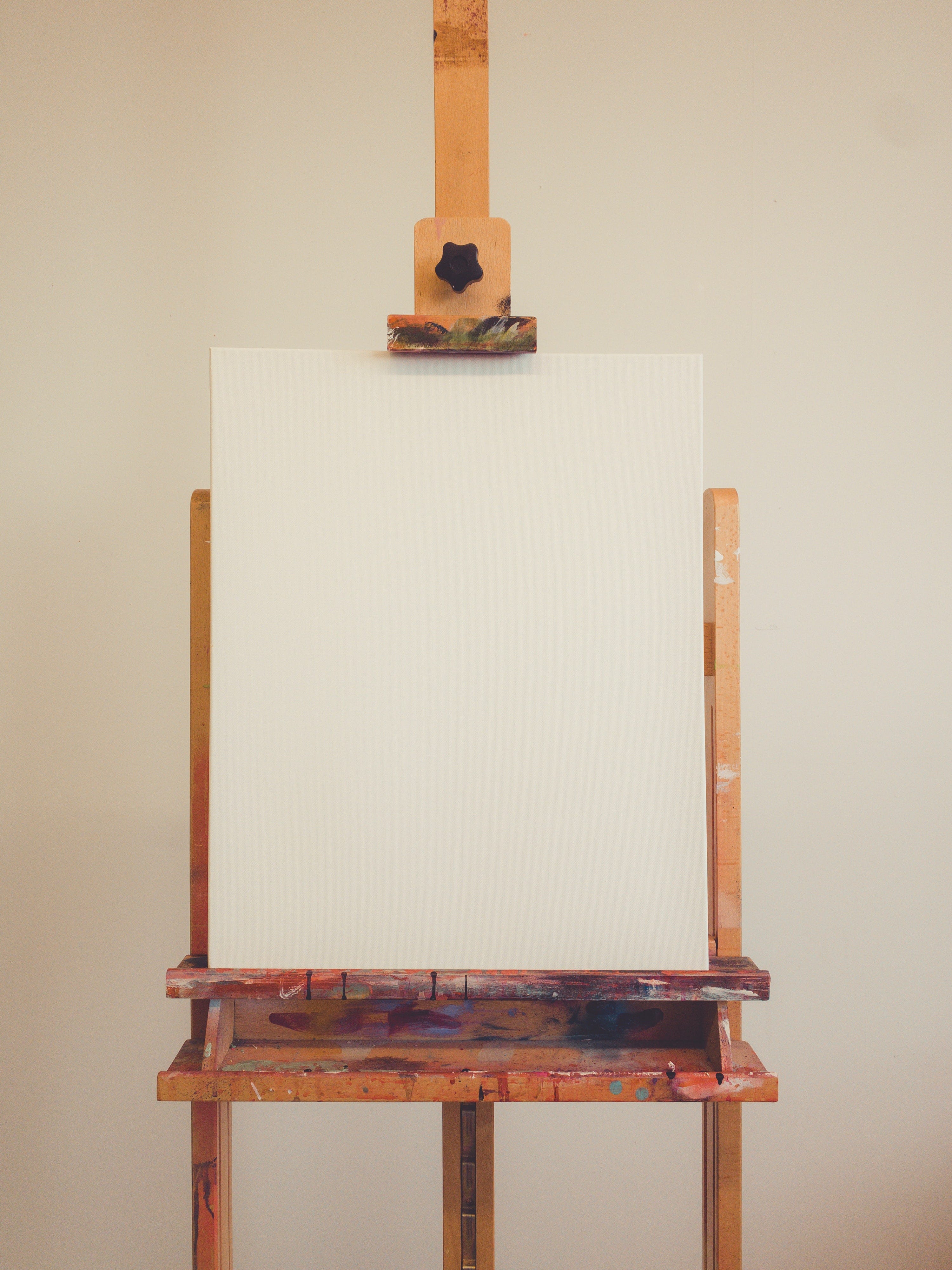 Interview With The Guy Who Painted a Blank Canvas by Binit Acharya