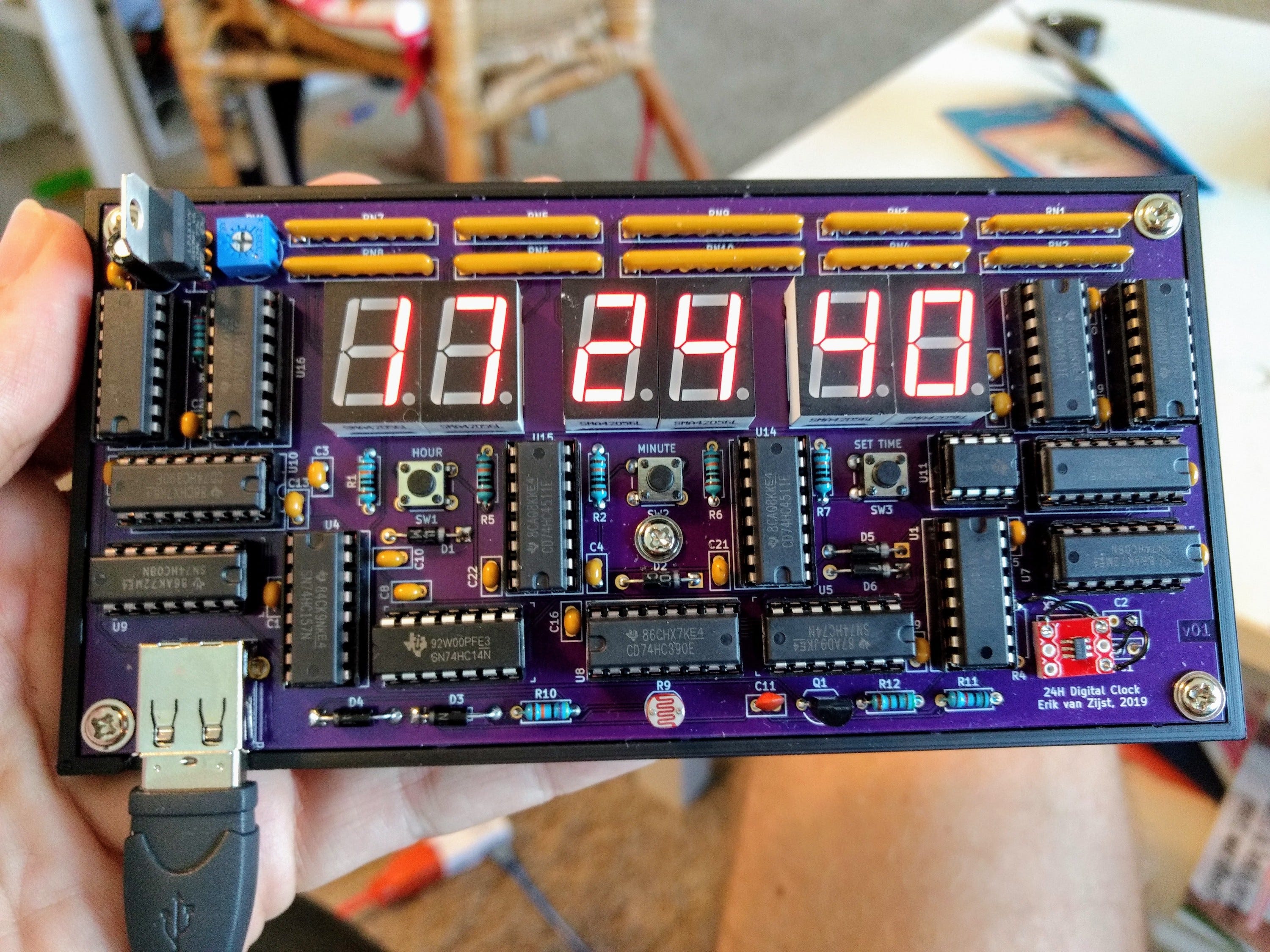 A digital quartz clock from scratch Erik van Zijst Medium