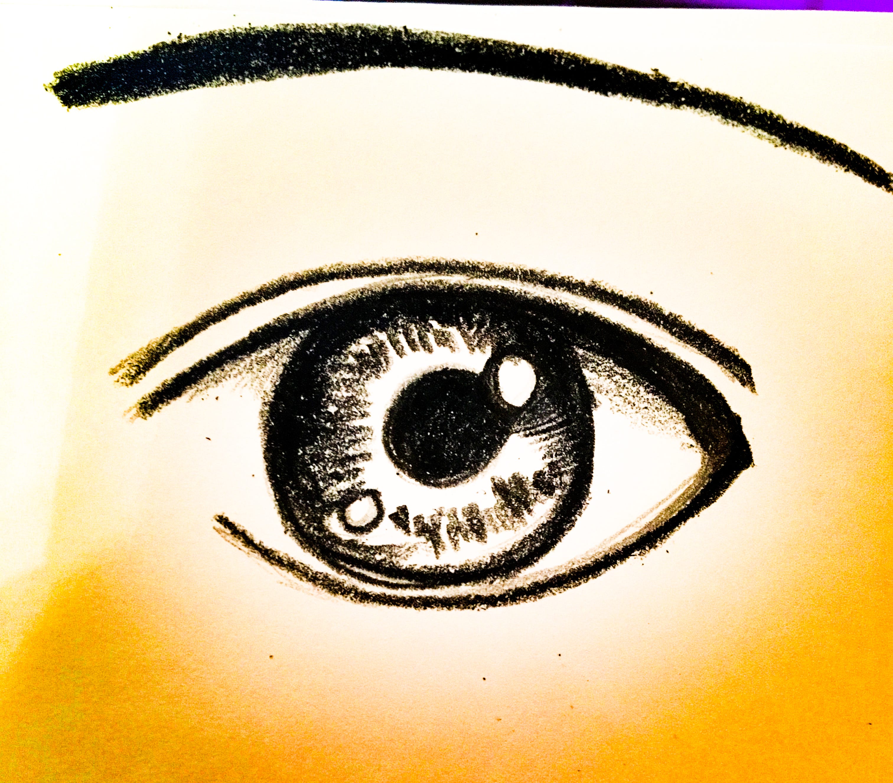 HOW TO COLOR ANIME EYES WITH CHEAP ART SUPPLIES YouTube