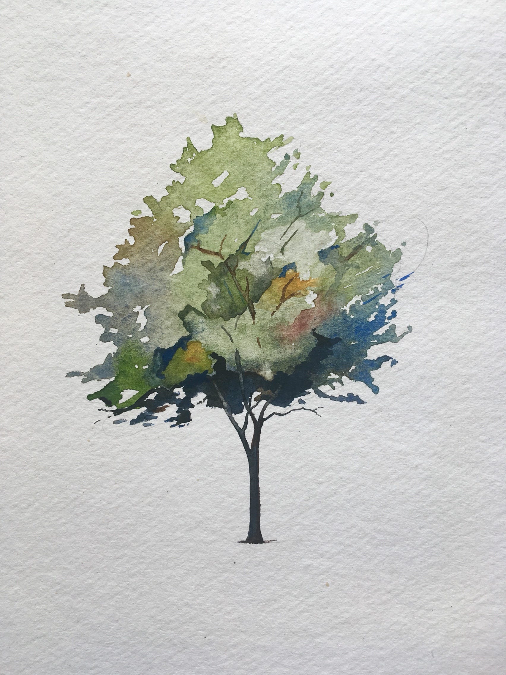 If choosing underglaze paint there will be a small extra charge for the piece to be glazed & fired. How To Paint A Tree In Watercolors By Christopher P Jones The Startup Medium
