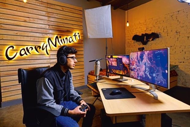 Carryminati (Ajey Nagar) PC Setup & Streaming Gear by Gaming Point Carryminati (Ajey Nagar) PC Setup & Streaming Gear by Gaming Point