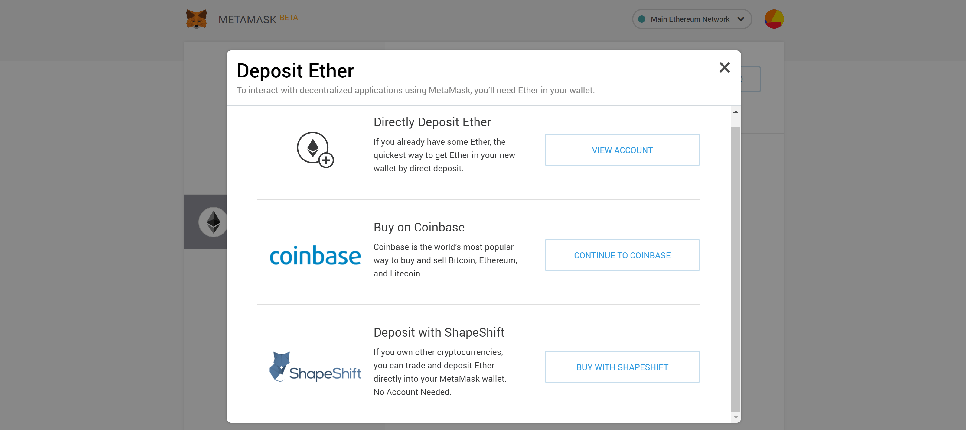 Using Shapeshift And Coinbase How To Import Coinbase To Metamask