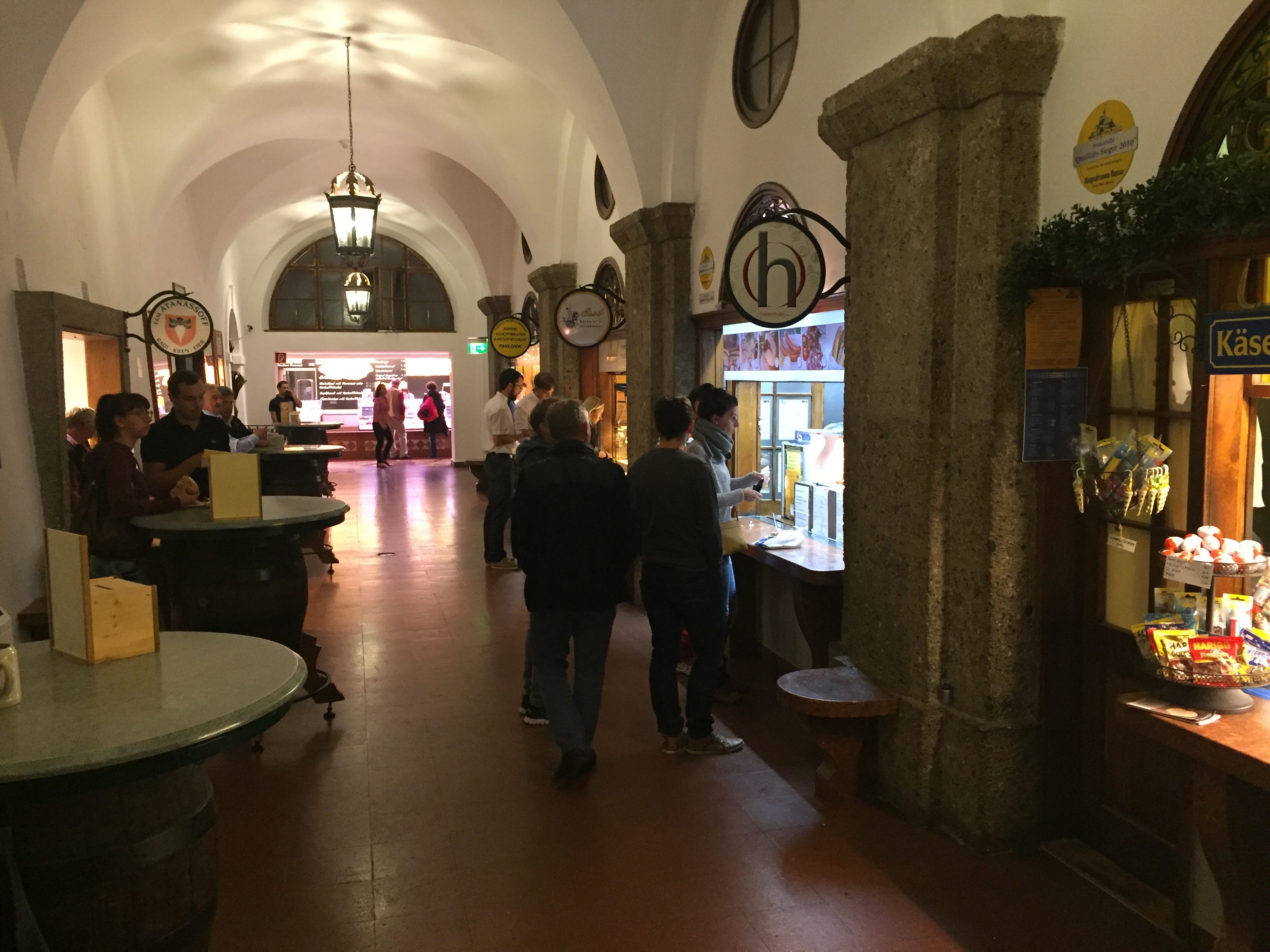 Augustiner Braustubl Beer Garden Salzburg, Austria by Steve Garfield