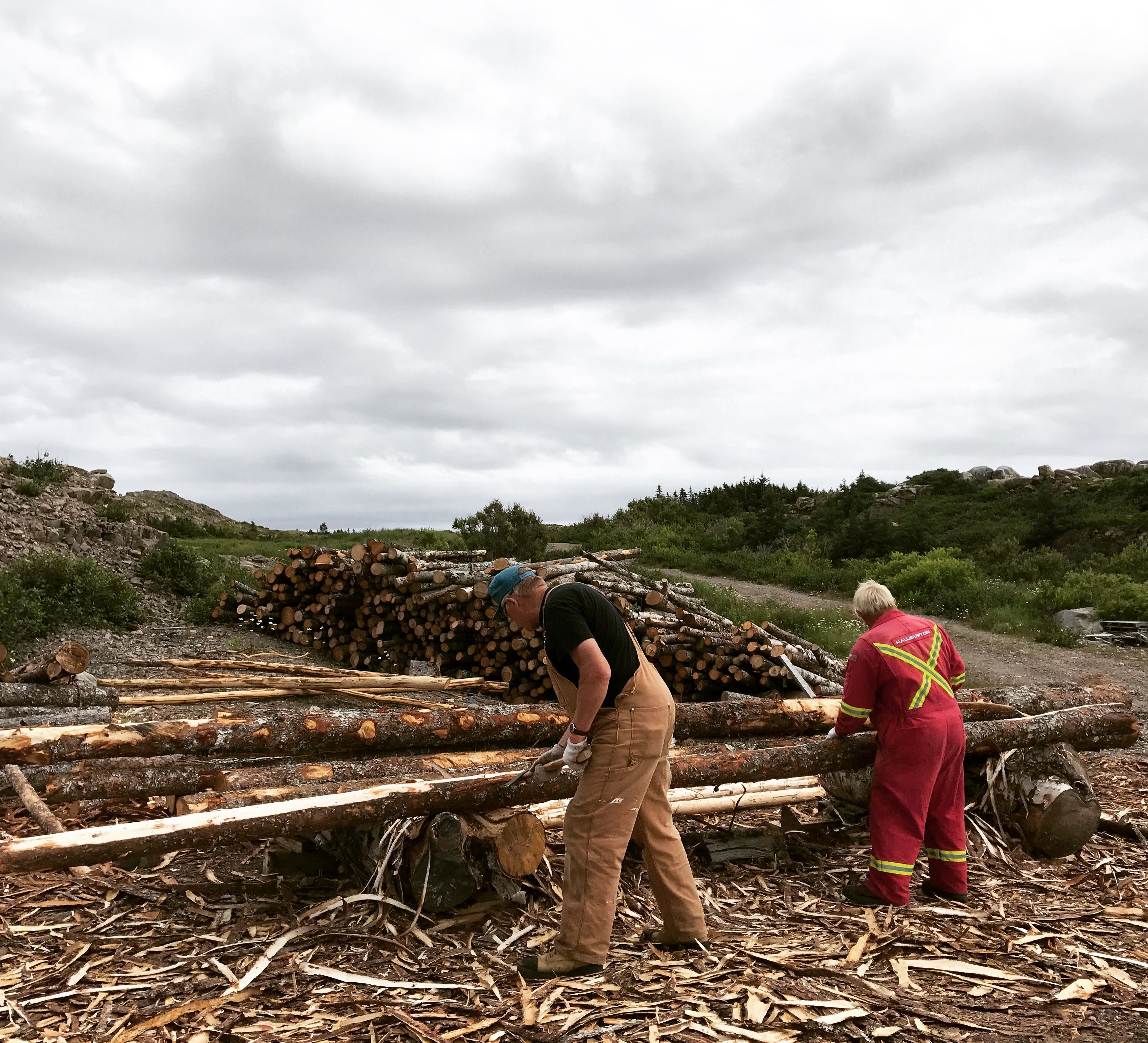 Cribbing How It Is Done. Cribbing is a frame or crib of logs… by The