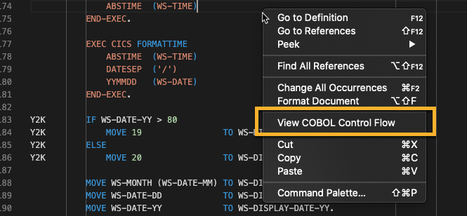 Visualize COBOL Programs in VS Code by Pamela Deason Modern Mainframe Medium