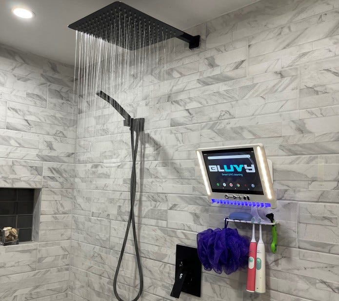 BLUVY — The Ultimate Shower Gadget. Get it now. by Gijo Vijayan Aug