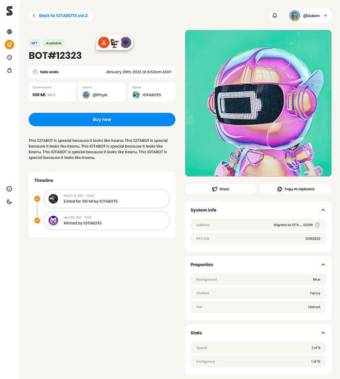 Se Lanzará el MarketPlace de NFTs de Soonaverse IOTA HISPANO
