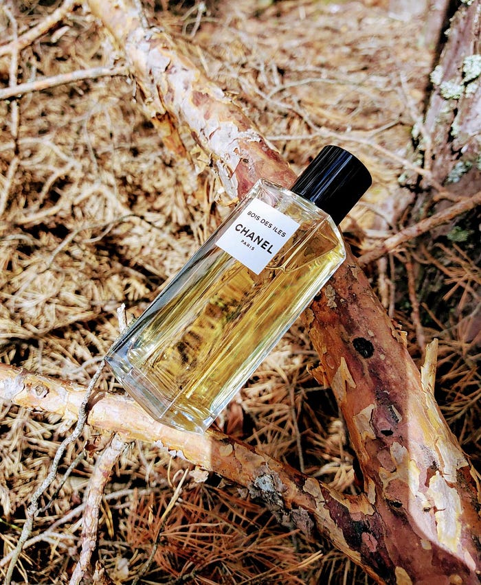 Bois des Iles. To Chanel №5’s timeless blonde… by Erin Lurainey The