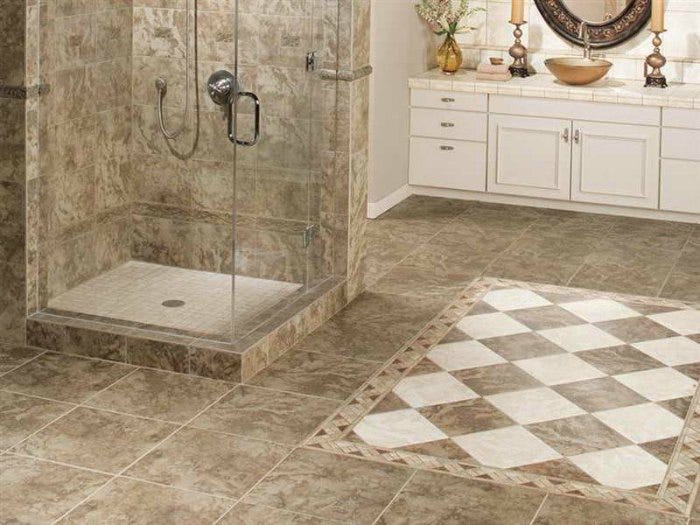 Different Types Of Bathroom Flooring Flooring Ideas