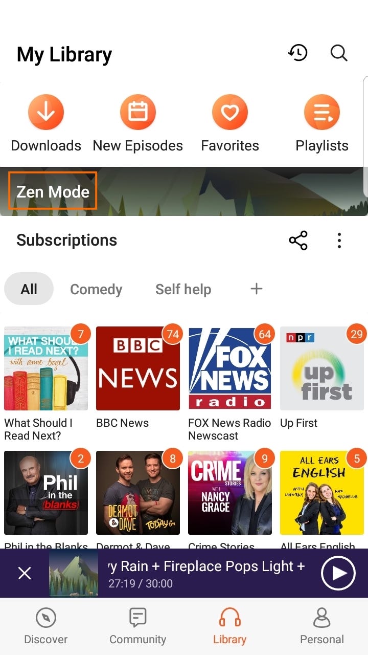 What is Zen Mode on Castbox?. Zen Mode is here! With this new… by ContentBox Medium
