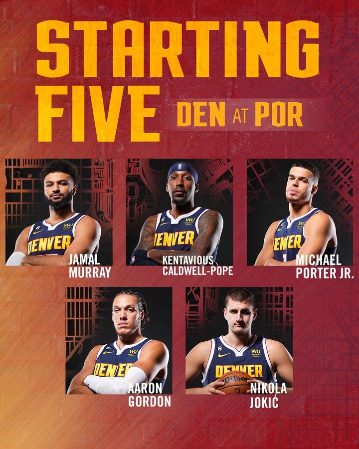 The Denver Nuggets are the Best 3Point Shooting Team in the NBA by