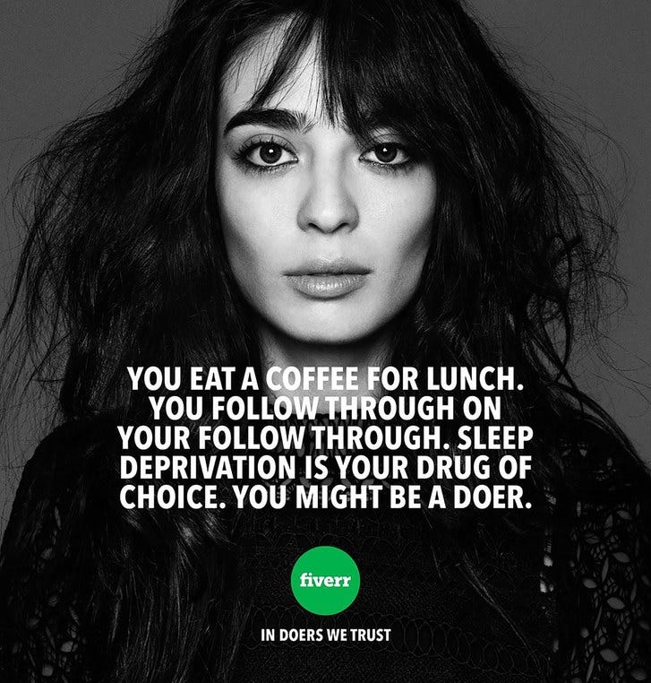 Why are the Fiverr Ads So Annoying? by Tia Osborne Medium