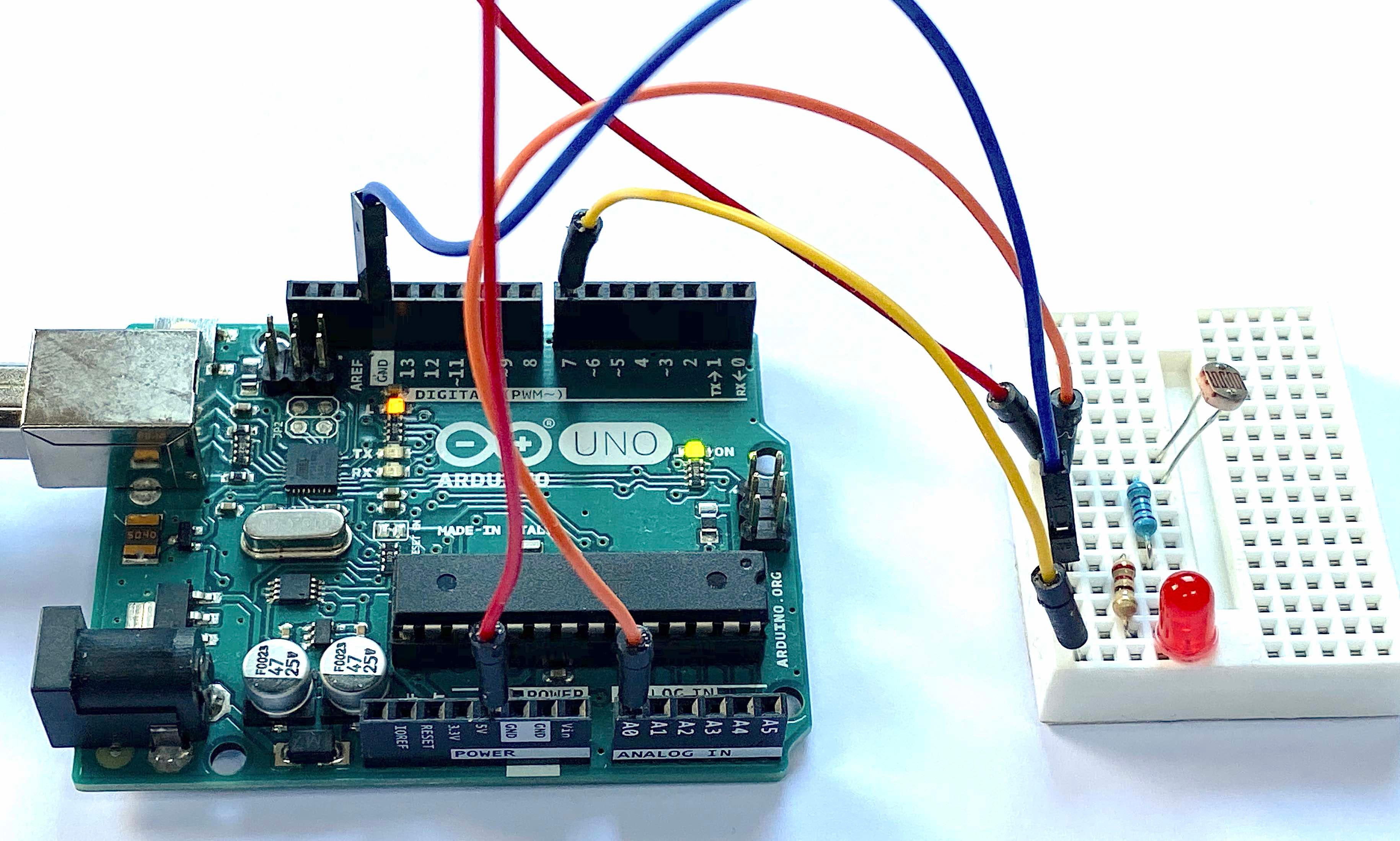 Measuring Light Intensity with Arduino James Carlson Medium
