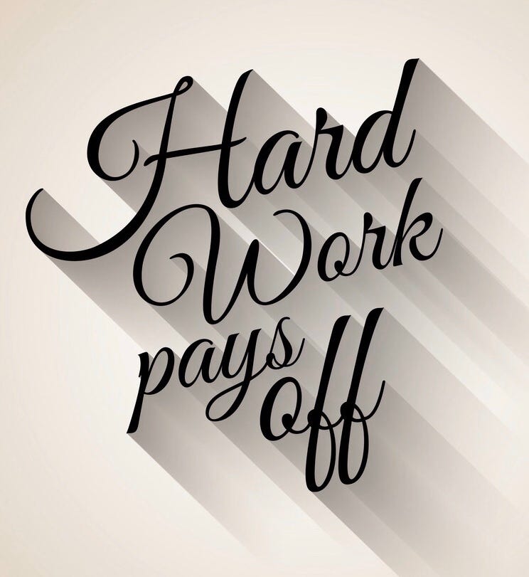 Hard work pays off(?) J21010244 Medium Hard work pays off(?) J21010244 Medium
