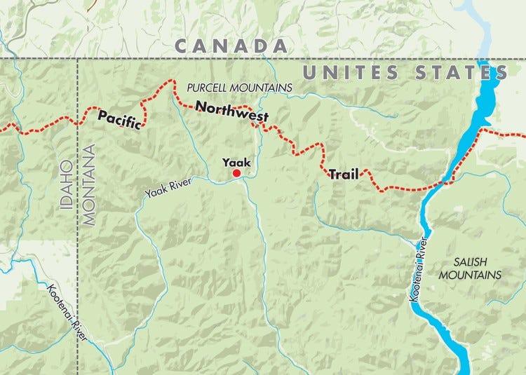 Yaak Valley Montana Map Channeling Chuck To Keep Yaak Intact | By Mountain West News | Mountain West News