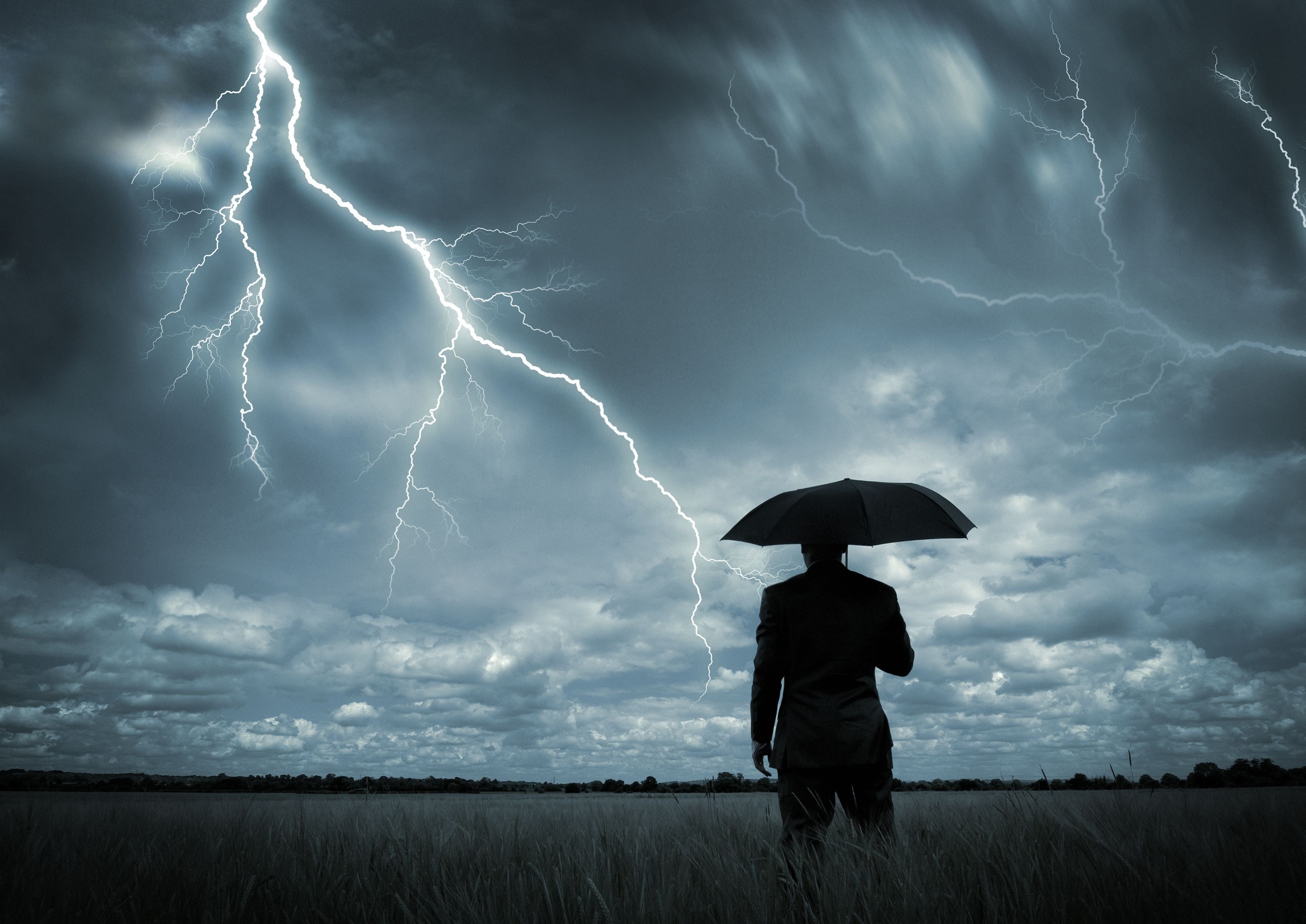 Are You the Lightning or the Rain? by Edward Sullivan Medium