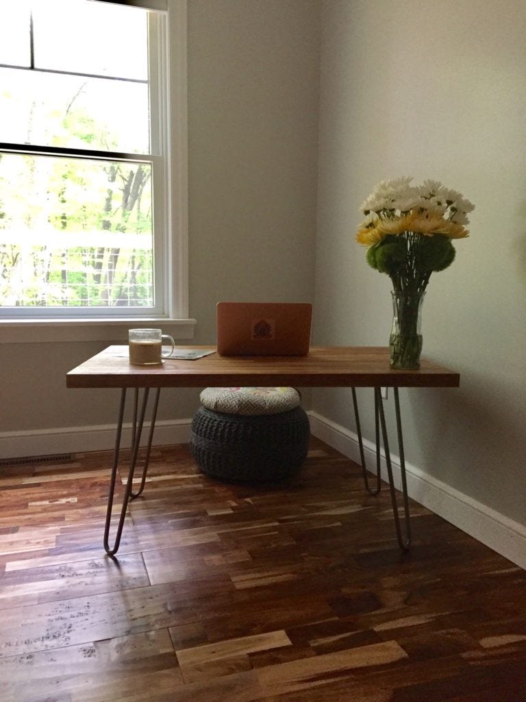 Sale > diy floor desk > in stock