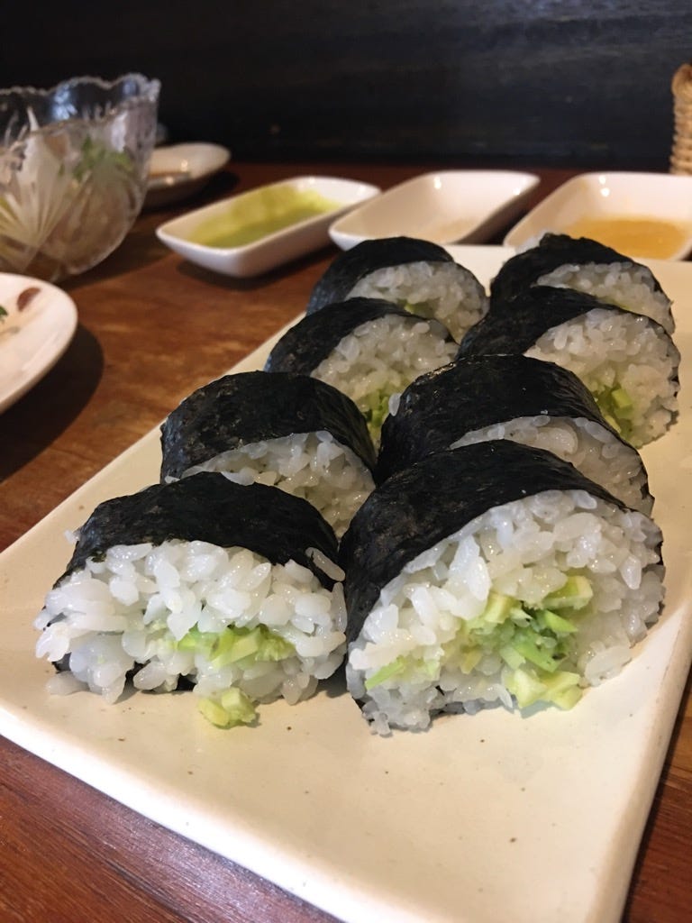 “Wasabimaki” is such a spicy sushi, that can make you drop your tears