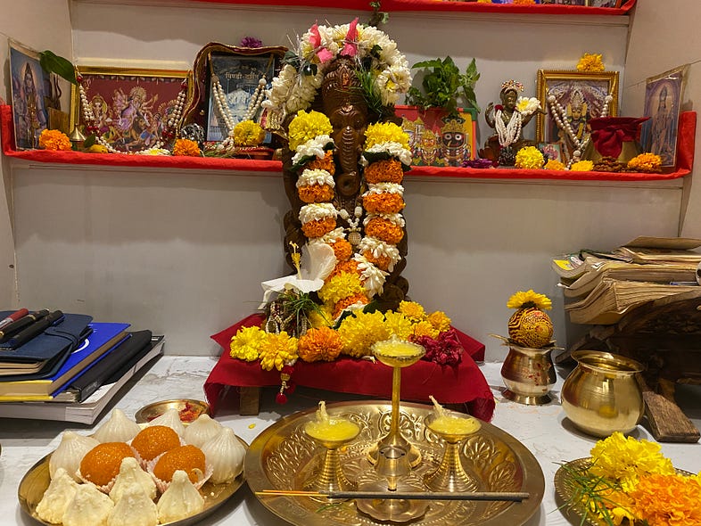 Ganpati Bappa Morya!. ॐ गं गणपतये नम । Happy Ganesh… by Tamanna