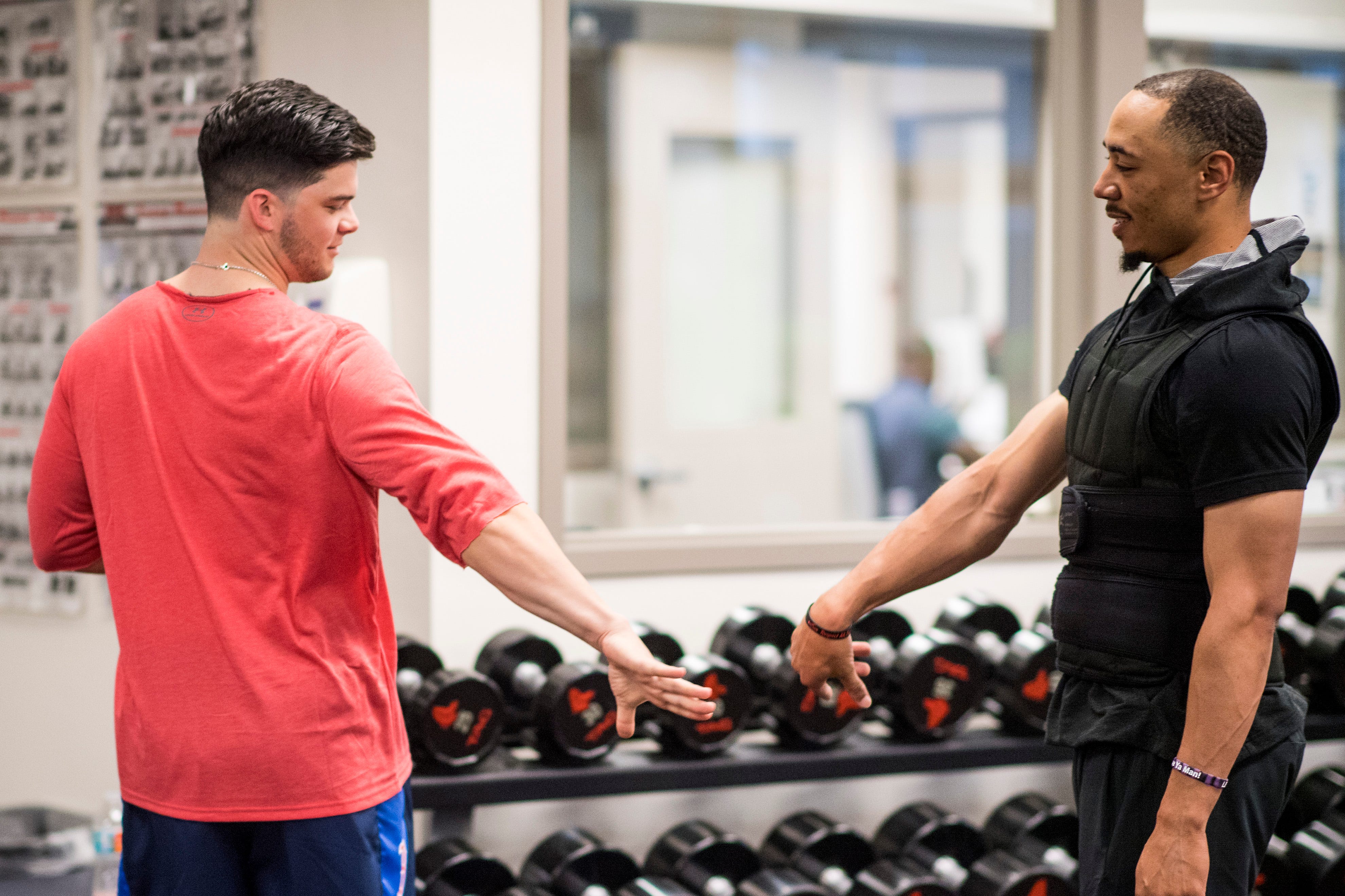 Inside the weight room with Mookie Betts Fenway Frames Inside the weight room with Mookie Betts Fenway Frames