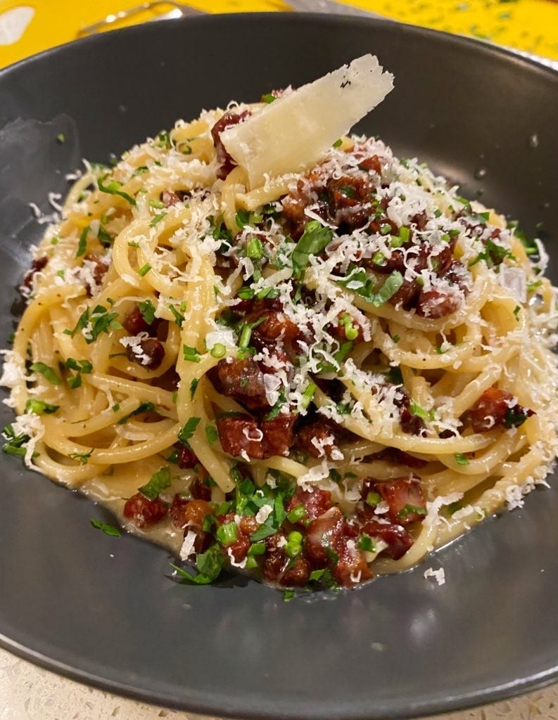 Carbonara. Earlier This Week I Made Spaghetti… | By Ishan Kolhatkar | Medium