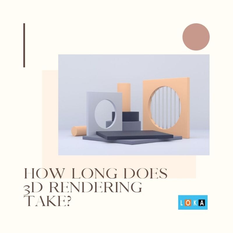How long does 3D Rendering take?. In the basic term, if your rendering