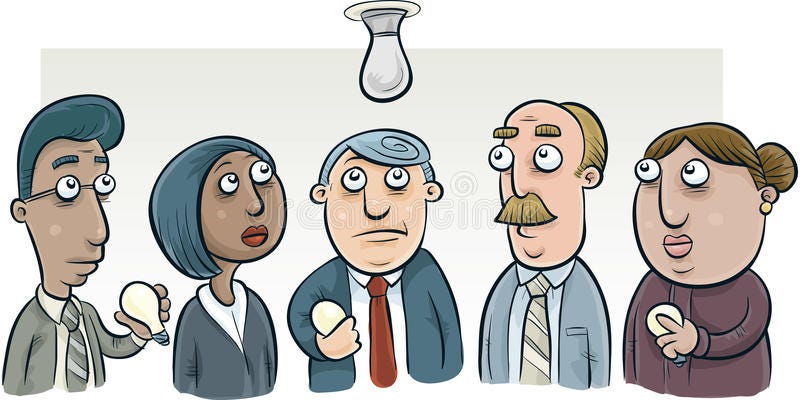 How many mentors does it take to change a light bulb? by Ravi Warrier