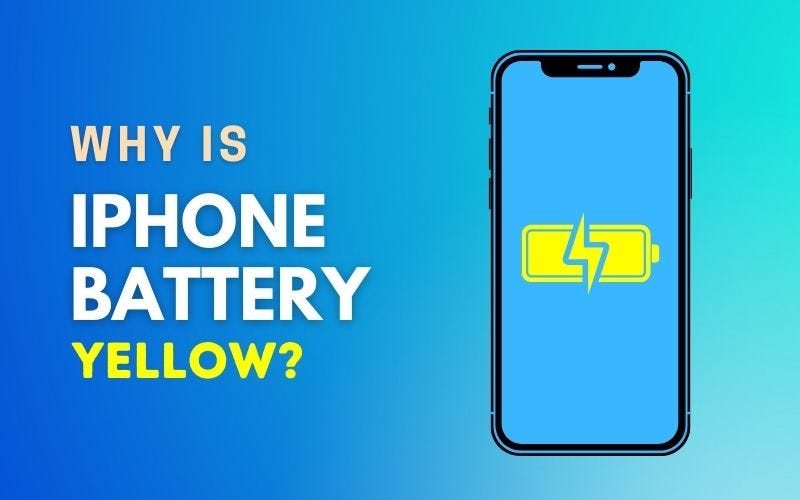 What Does A Yellow Battery Mean On An Iphone 6 at Jeff Killinger blog