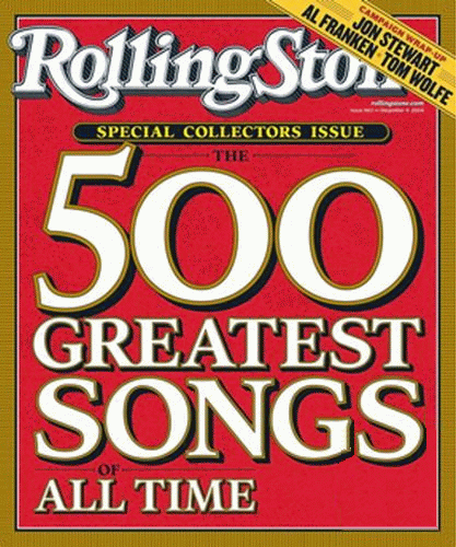 Rolling Stone Magazine's All Time Greatest Songs | By Jeffrey Harvey | The Riff | Medium