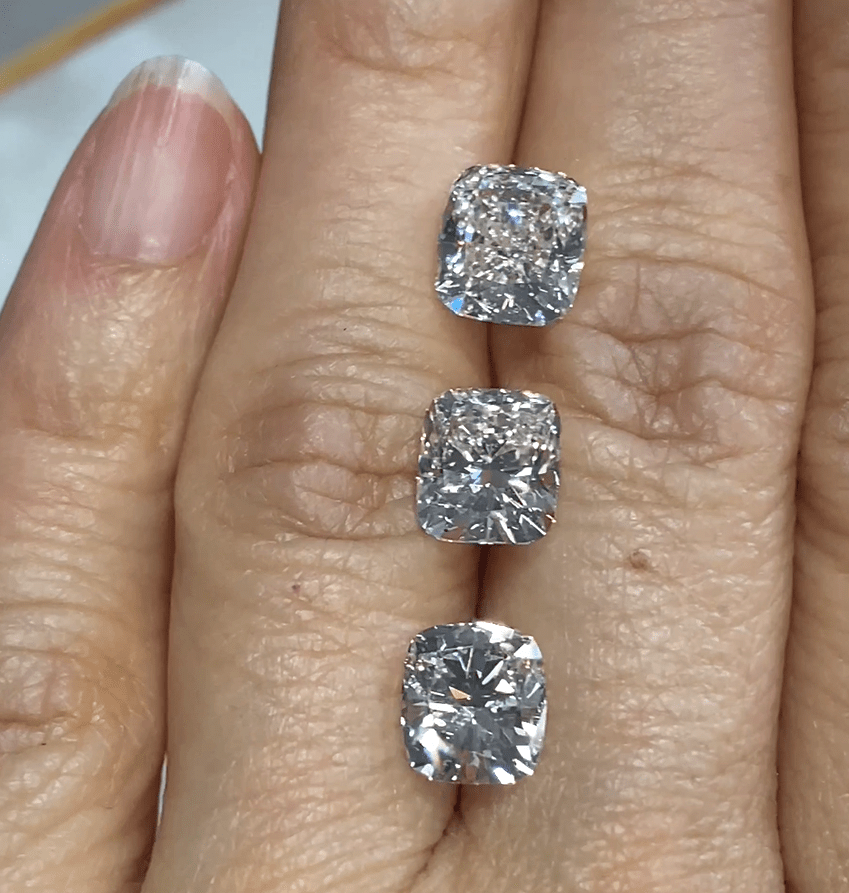 Cushion Cut Diamonds. Cushion cut diamonds come in different… by