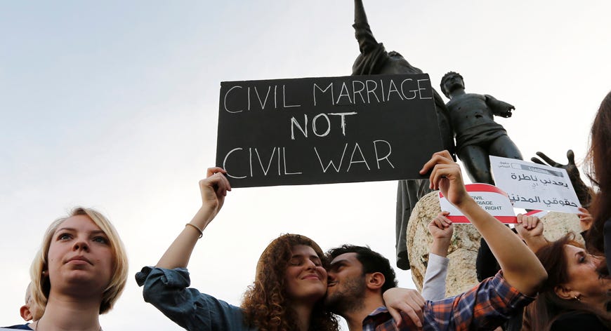 Why Civil Marriage Must be the Only Option by Gino Raidy Gino’s Blog