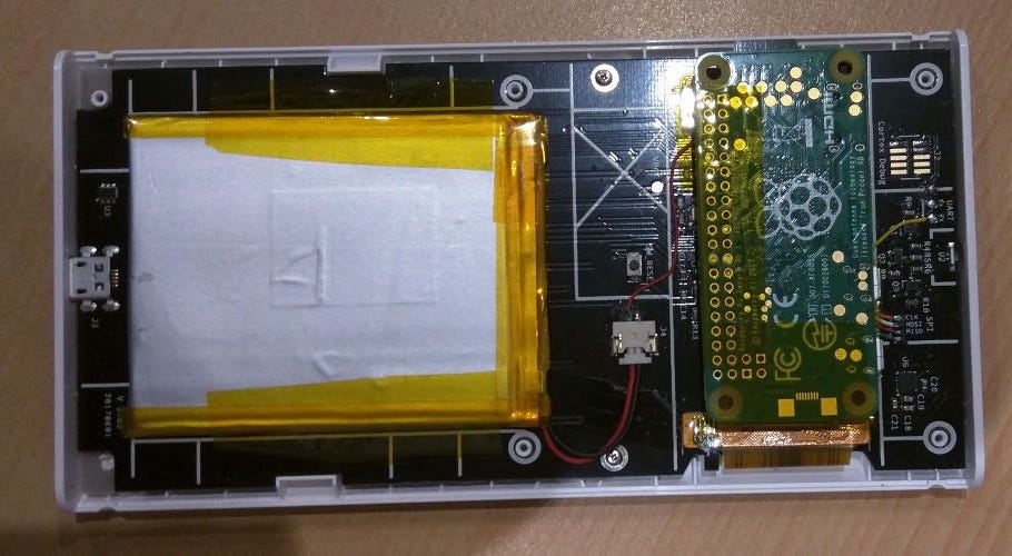 Raspberry Pi Zero Graphing Calculator RONGAM