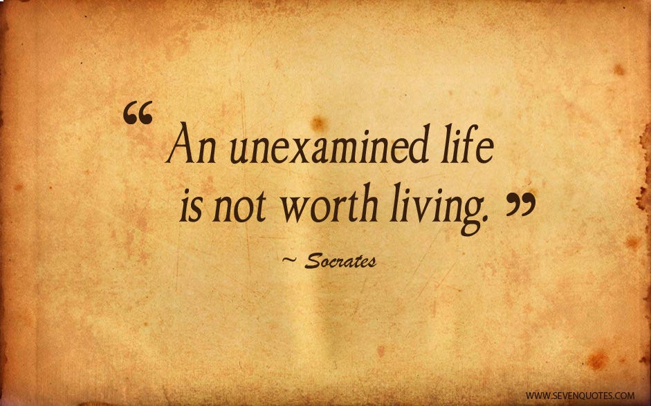 Socrates the unexamined life is not worth living meaning. Socrates An