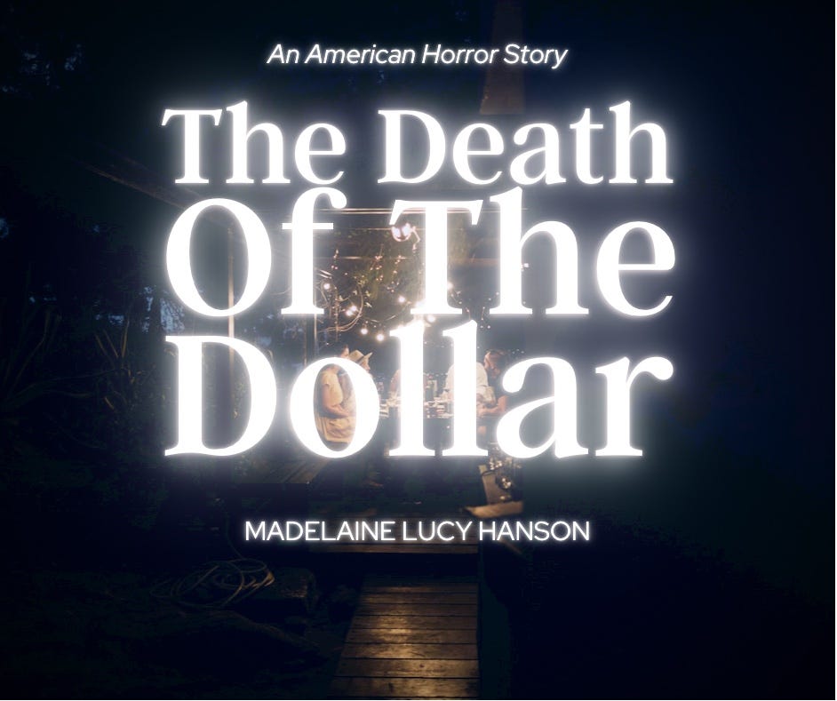 The Death Of The Dollar. When money stops, who does the