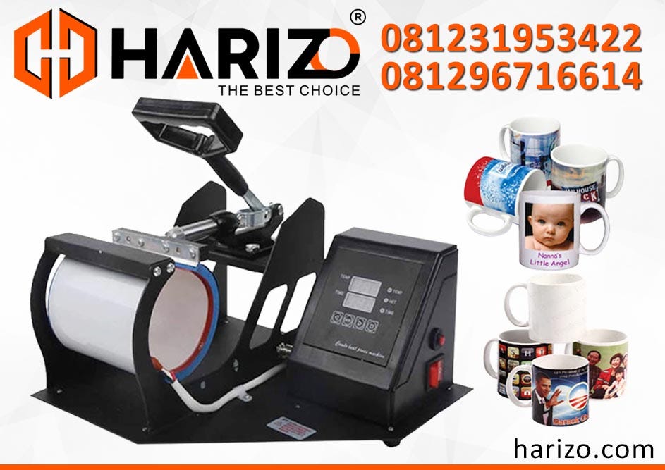 MESIN PRESS MUG TOPI PIN MURAH BANTEN SINGAPARNA TASIKMALAYA SUKABUMI Jual Alat Sablon Gelas
