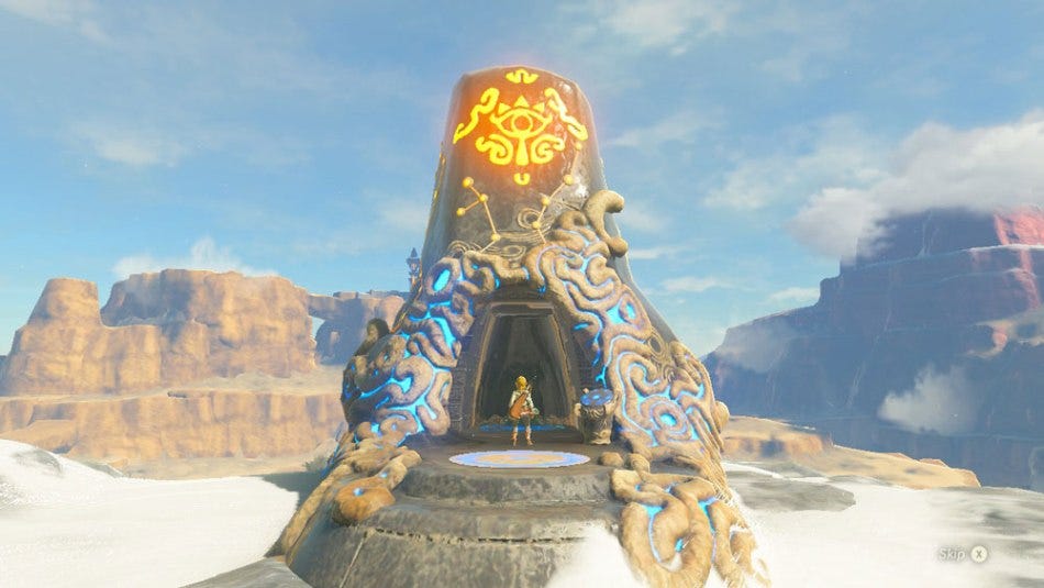 Shrine design in Zelda Breath of the Wild by Ketul Majmudar UX