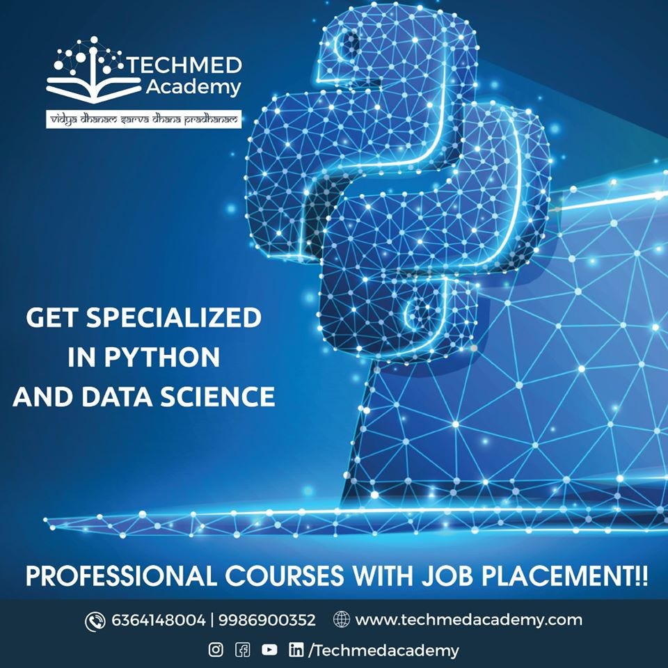 Why Learn Python — Top Reasons to Learn Python in 2020 by Techmed