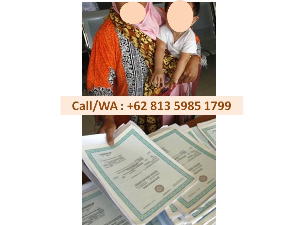 WA/T. 0813 5985 1799 Biro Jasa Pengurusan Akte Lahir Surabaya | by CV  Bintang Sinar Jaya | Medium