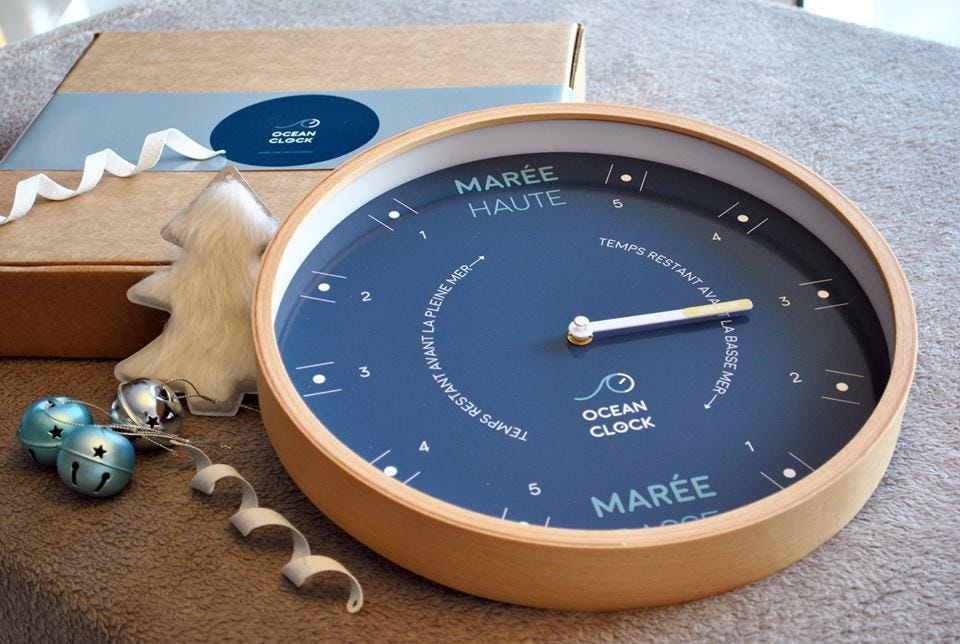 Ocean Clock l’Horloge des marées by Laurent Surf Culture Medium