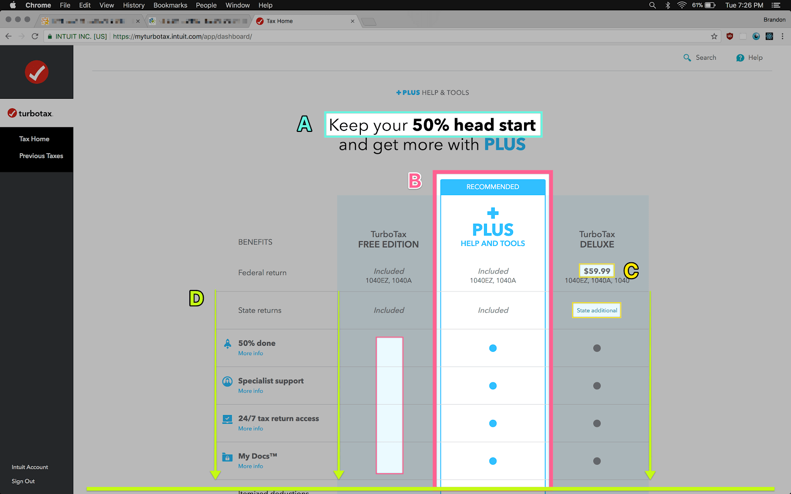 TurboTax a critical analysis & UX design teardown by Brandon Read
