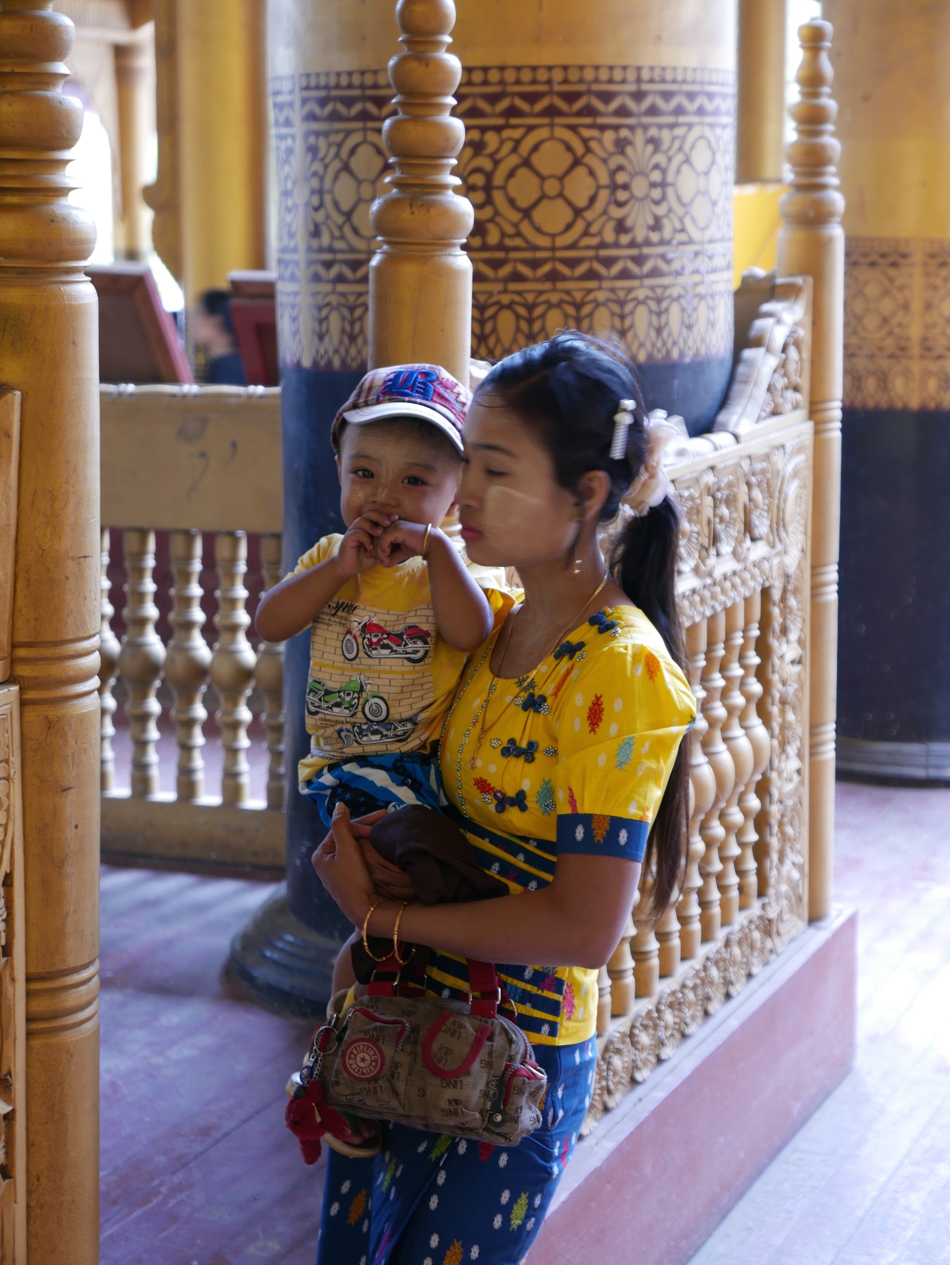 Myanmar (Burma) — Why does that person have yellow paste on their face? by Nick’s Wanderings