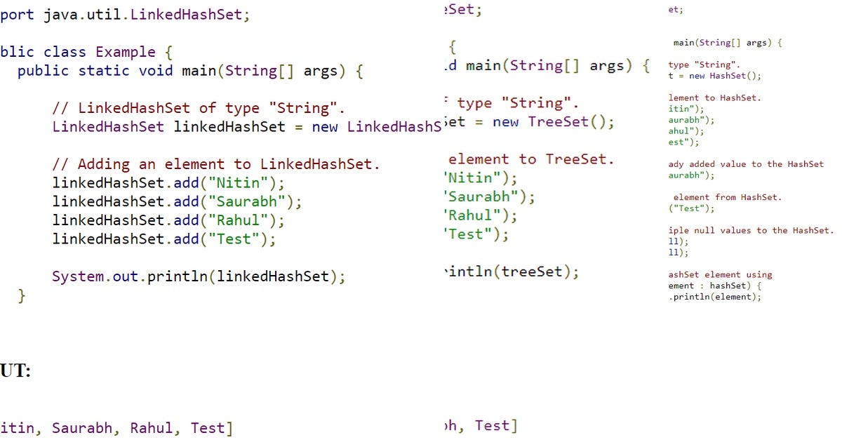 List Java sets Curated by Antonio Casado Medium