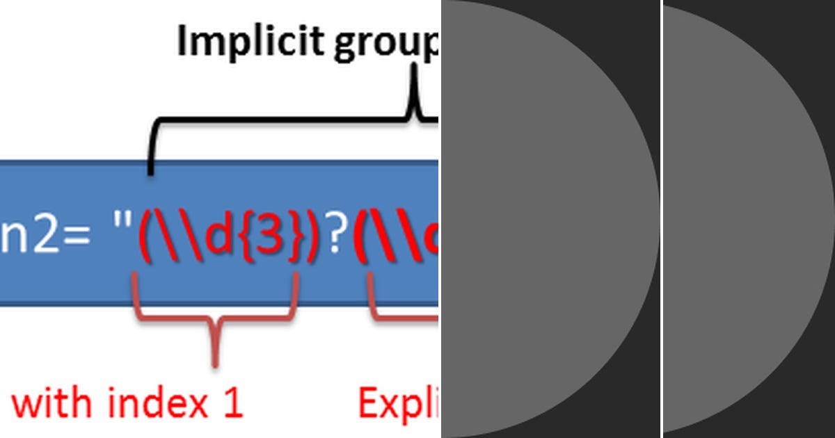 List Java RegEx Articles Curated by Sergey Medium
