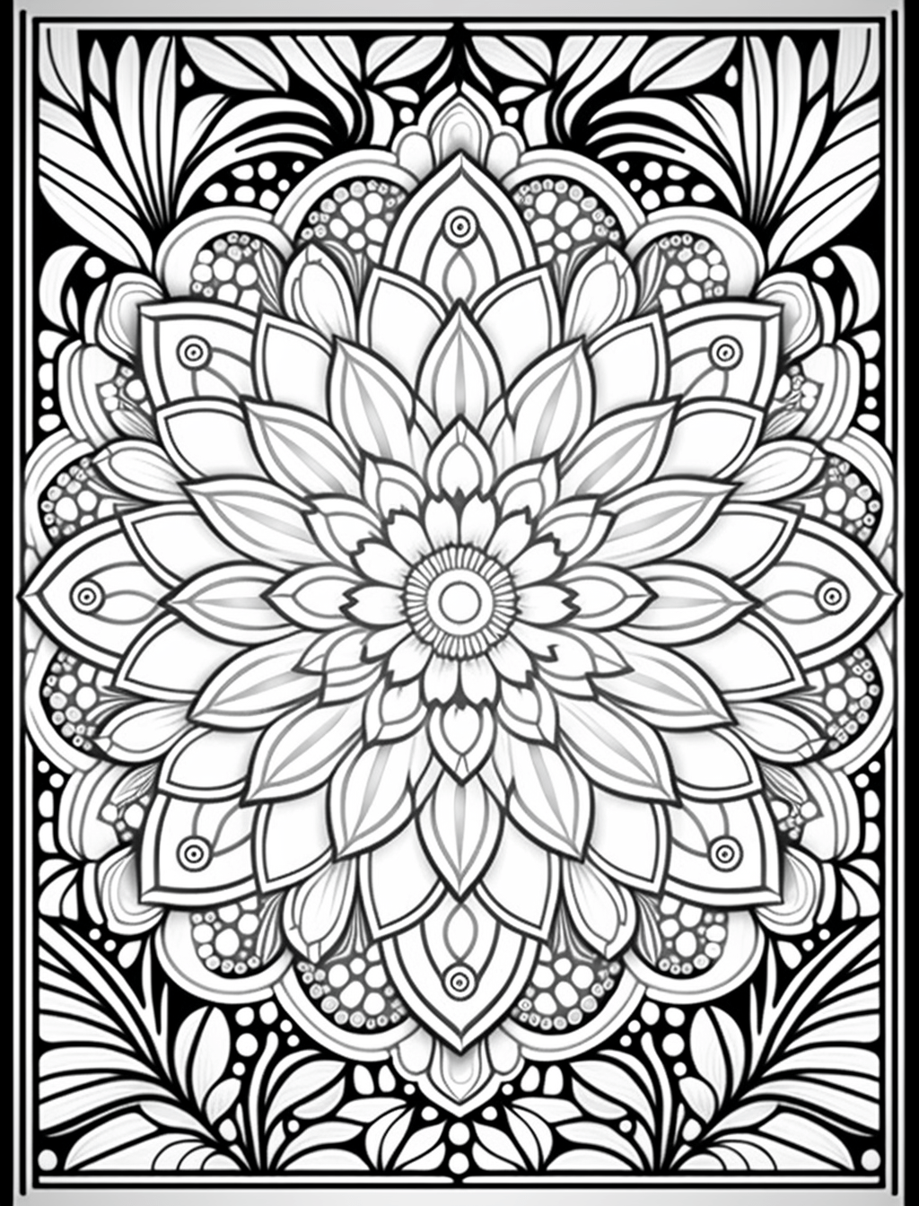 Medium Coloring Pages
