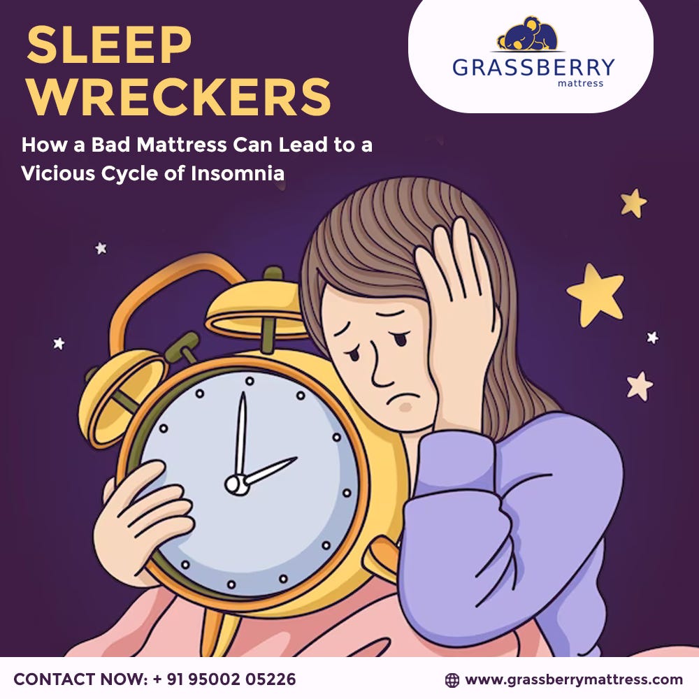 Sleep Wreckers How a Bad Mattress Can Lead to a Vicious Cycle of