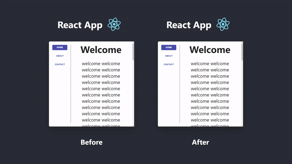 Make scrolling on your React app fun using reactscroll by