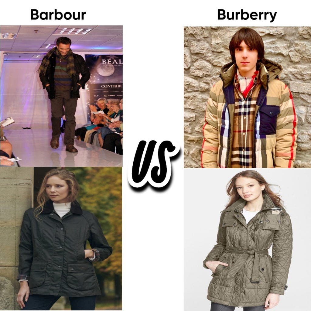 Burberry vs. Barbour A Tale of Timeless Jackets by Rachel Rawnie