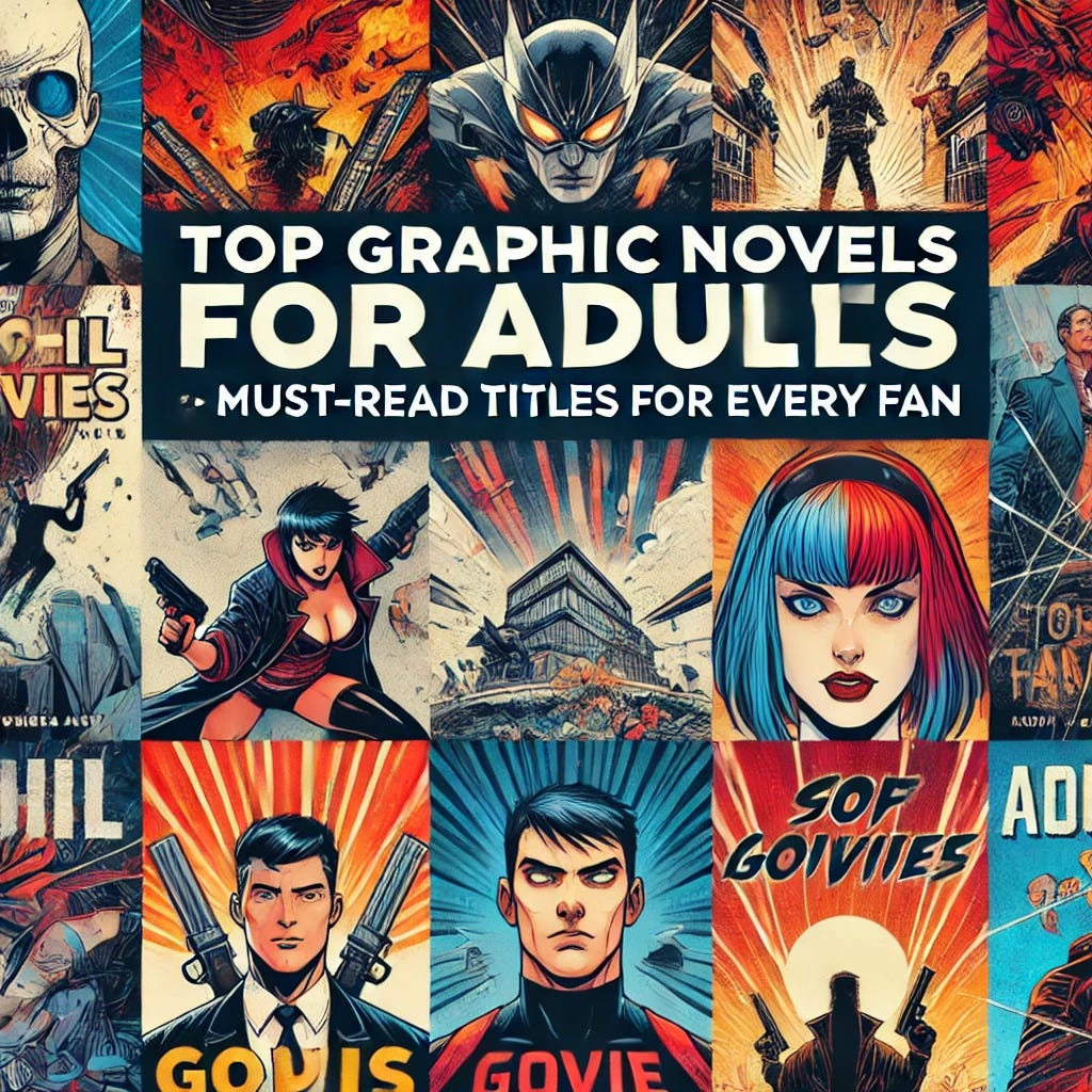 Top Graphic Novels for Adults MustRead Titles for Every Fan by